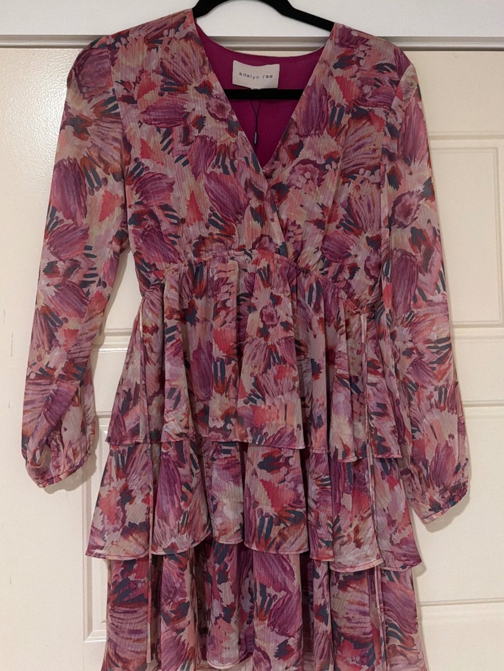 Adelyn Rae long sleeve dress